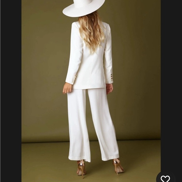 Classic Bruna Libi pants En Crème Size L - Picture 2 of 2